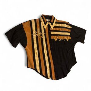 Vintage Cache Shirt W Shoulder Pads